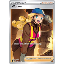 Worker – 195/195 – Full Art Ultra Rare