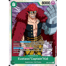 Eustass Captain kid SR OP01-051