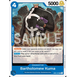 Batholomew Kuma OP01-074