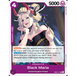 Black Maria OP01-111