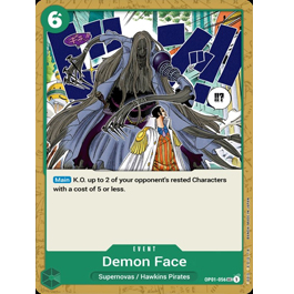 Demon Face OP01-056