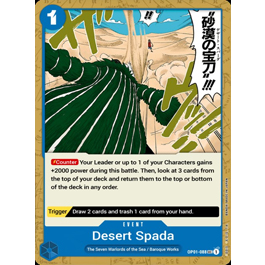 Desert Spada OP01-088