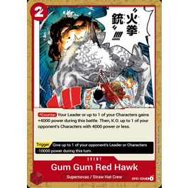 Gum Gum Red Hawk OP01-026