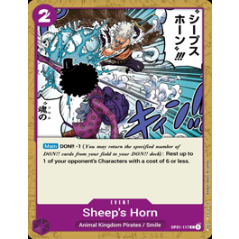 Sheep’s Horn OP01-117